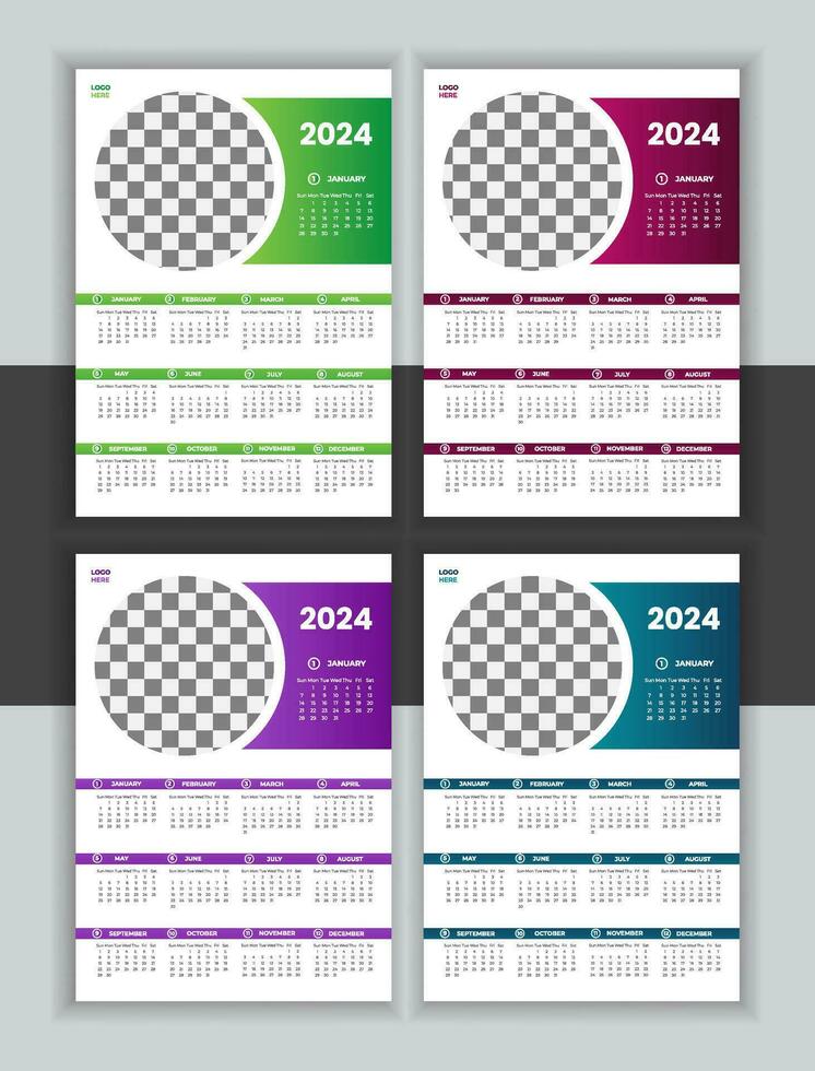 vector Calendar Design Template For Your Business 33257492 Vector Art