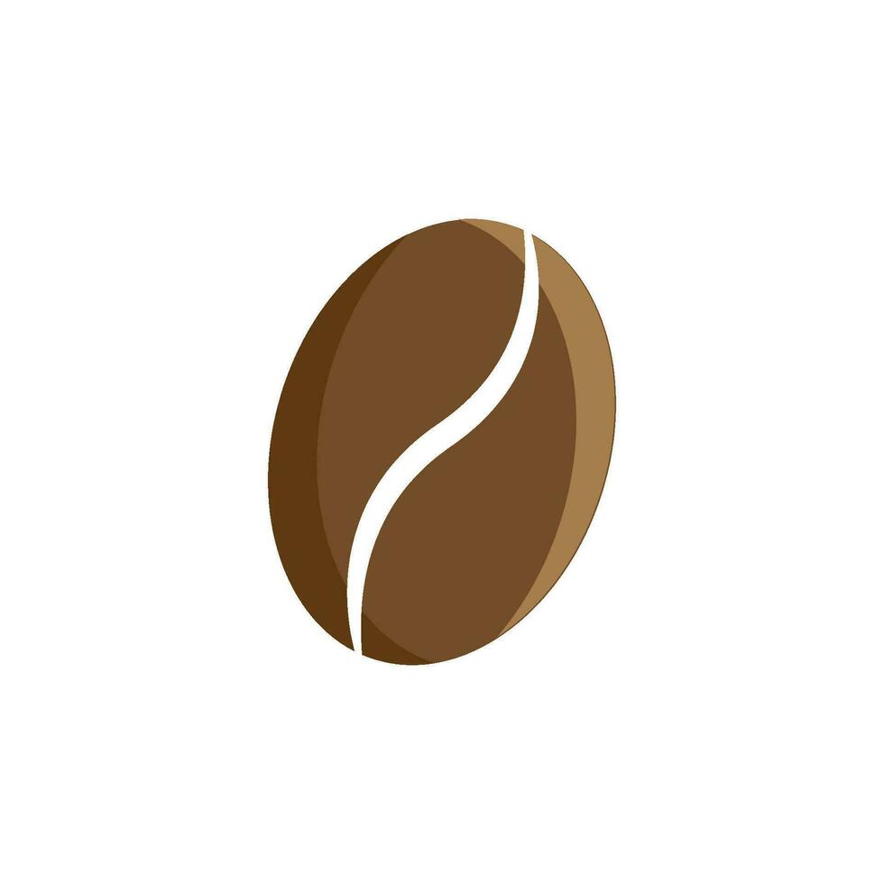 coffee bean icon vector