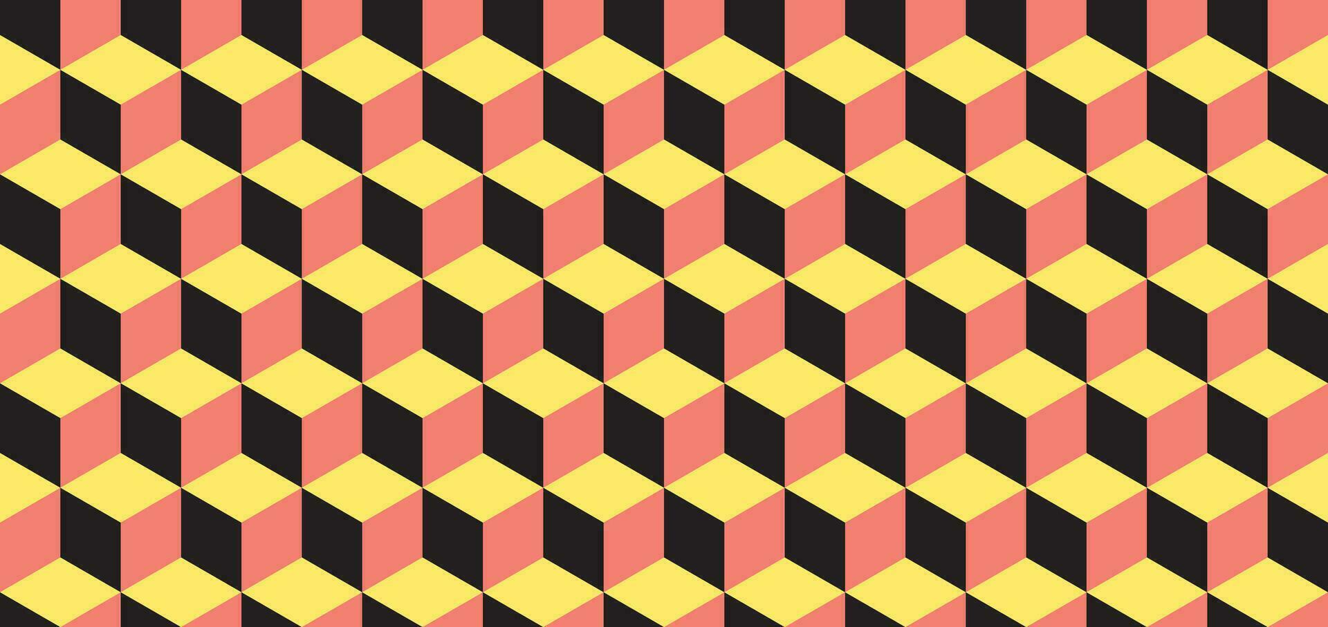Abstract geometric pattern with lines, rhombuses A seamless vector background.