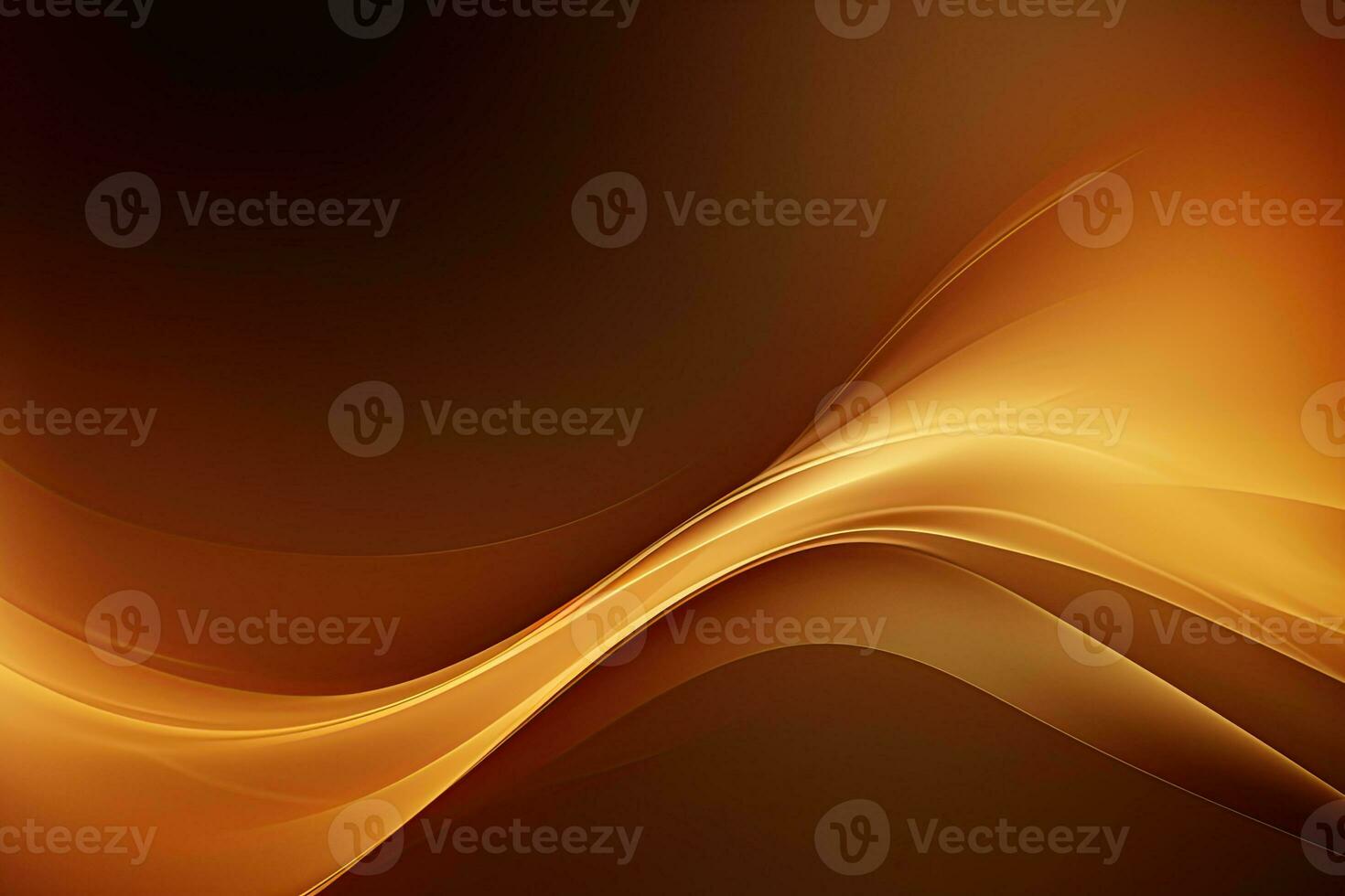 Simple dark brown background, wavy lines, gradient, glow photo