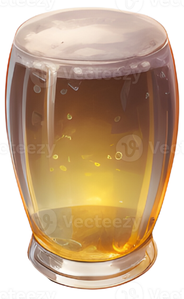 Beer, illustration. Generative AI. png