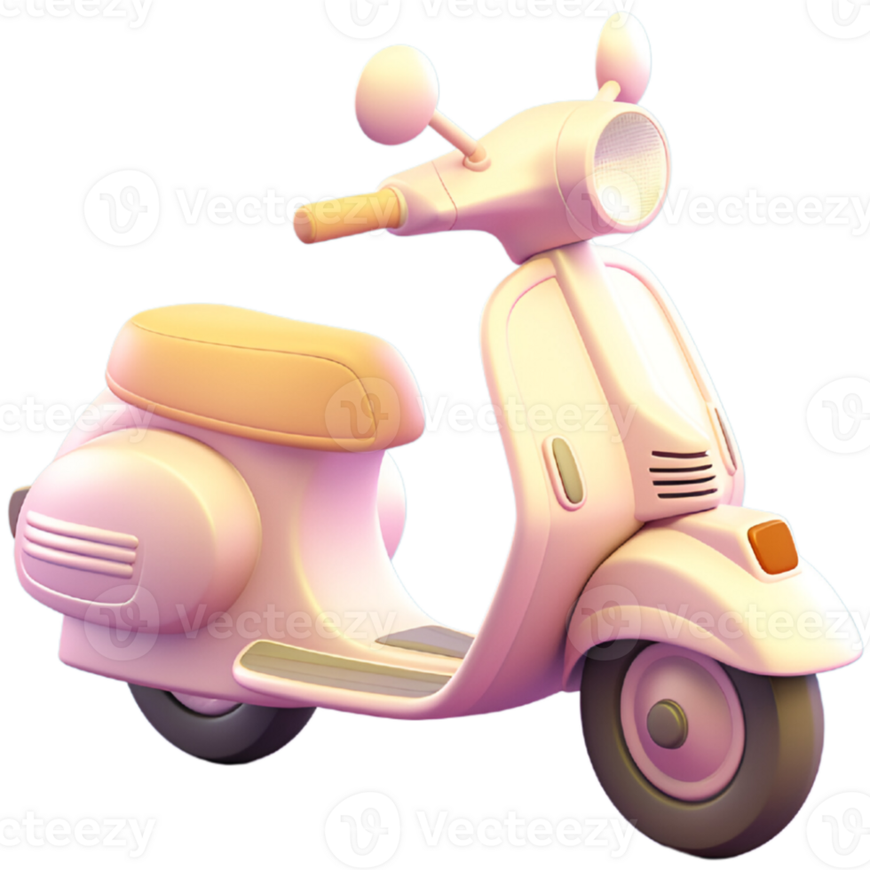 Motorcycle. Generative AI. png