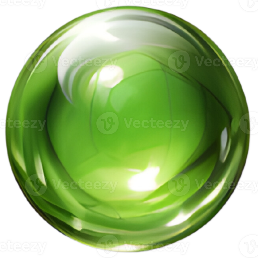 Glass globe. Generative AI. png