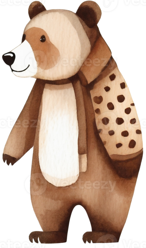 Teddy bear. Generative AI. png