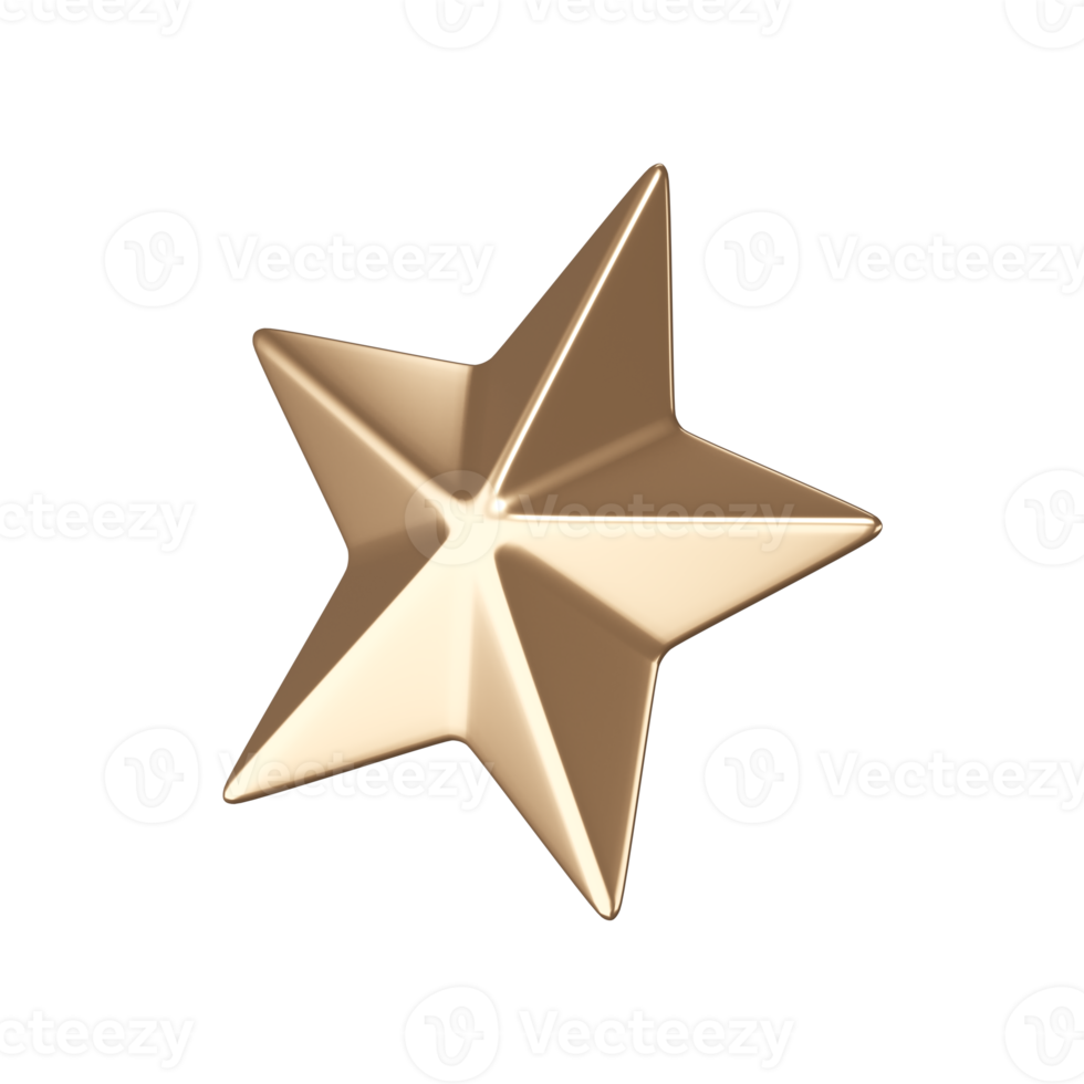 Golden star illustration. 33260408 PNG