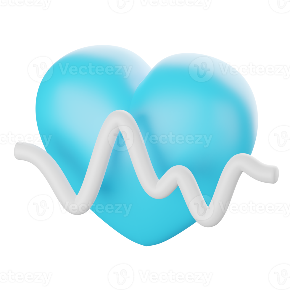 3d hacer de corazón con legumbres Velocidad icono png