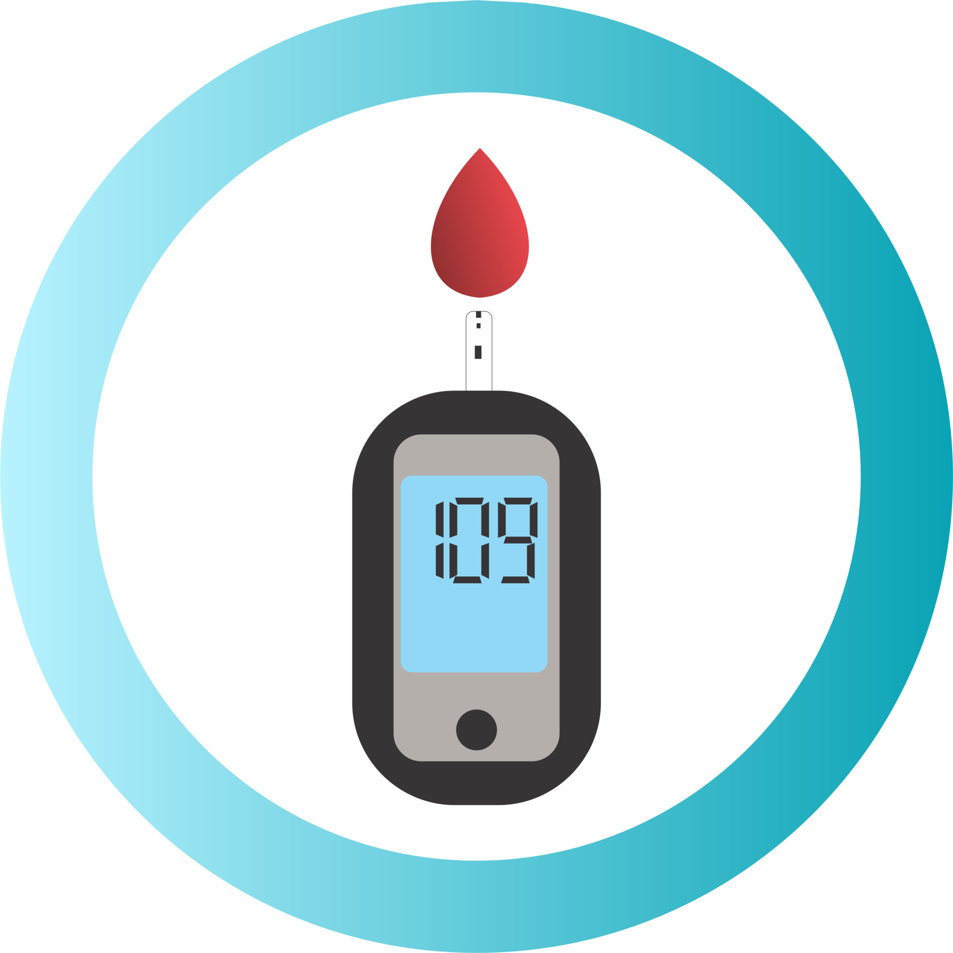 Blood Glucose Meter Word Diabetes day 33260557 PNG