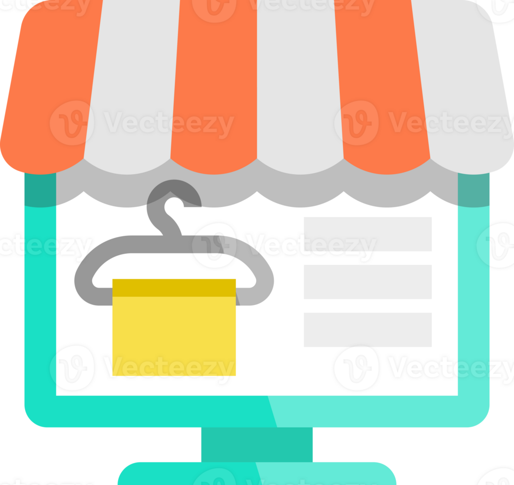 shopping icon isolated png