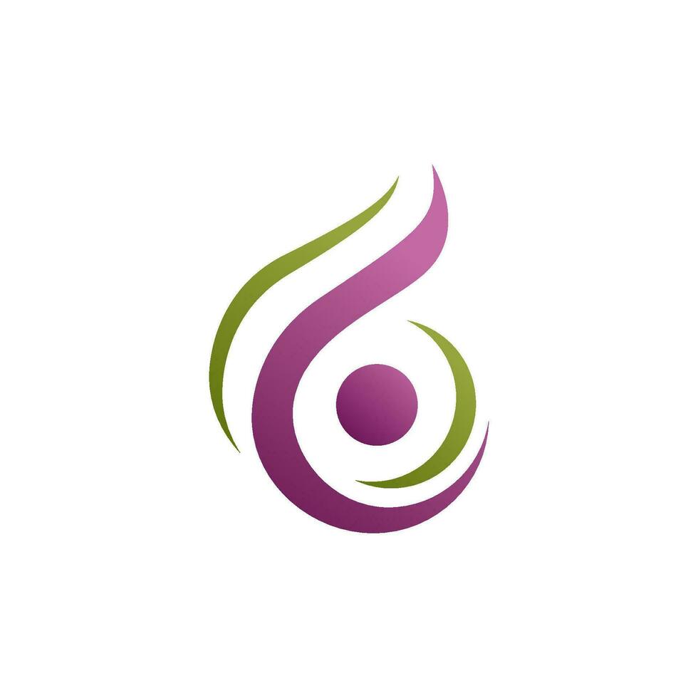 Human character logo sign vector