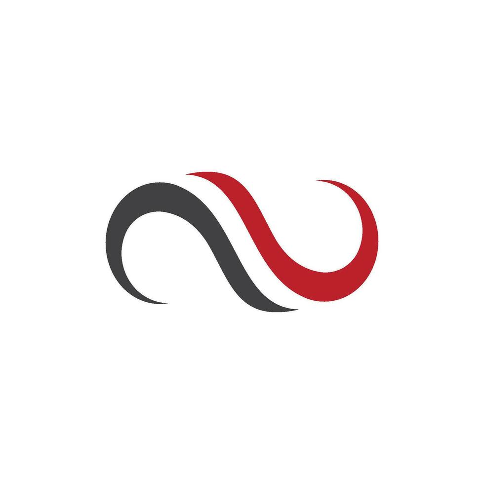 N Letter Logo Template vector