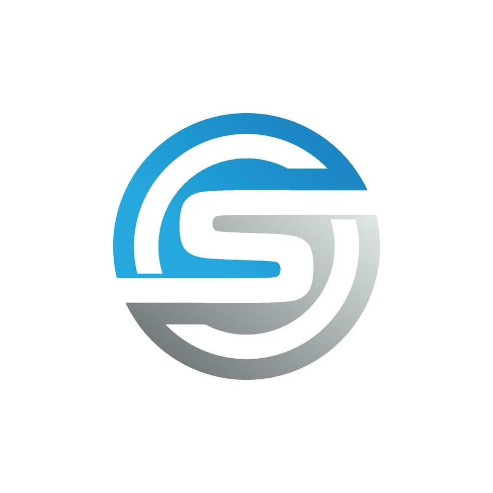 Business corporate S letter logo vector