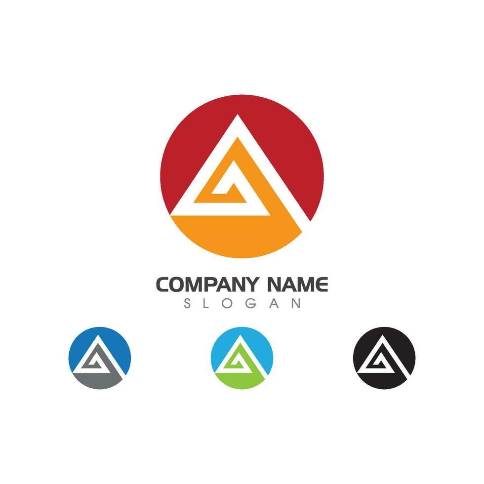 A Letter Logo Template vector