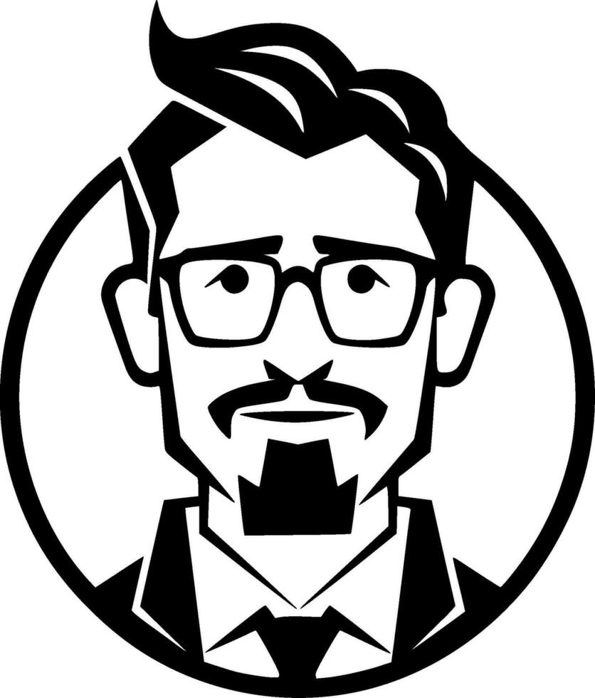 Teacher - High Quality Vector Logo - Vector illustration ideal for T-shirt graphic