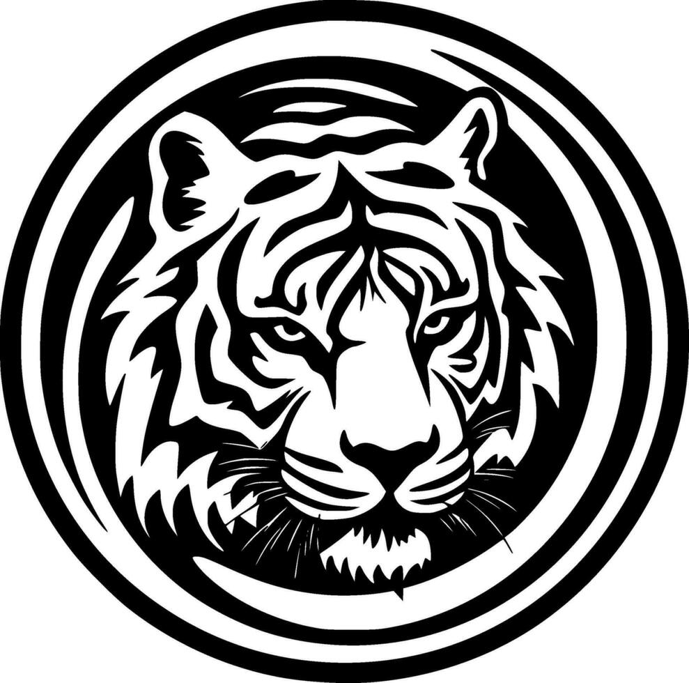 Tigre - alto calidad vector logo - vector ilustración ideal para camiseta gráfico