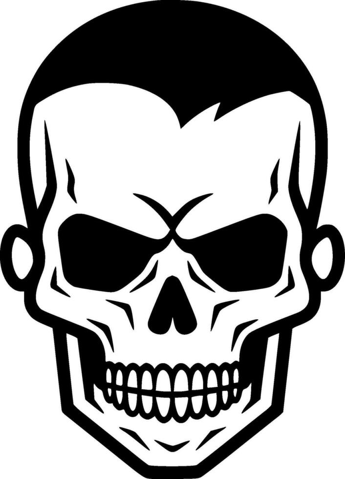 Skull - High Quality Vector Logo - Vector illustration ideal for T-shirt graphic