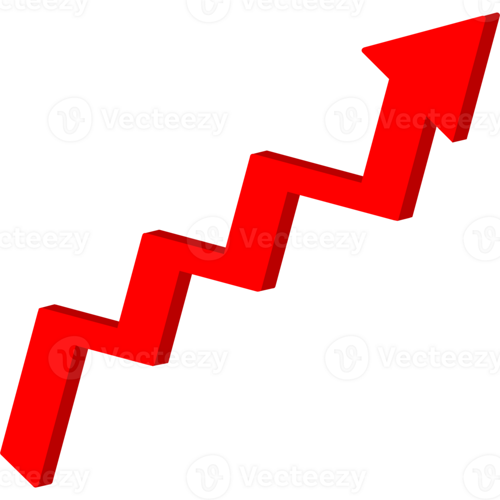 red arrow up png