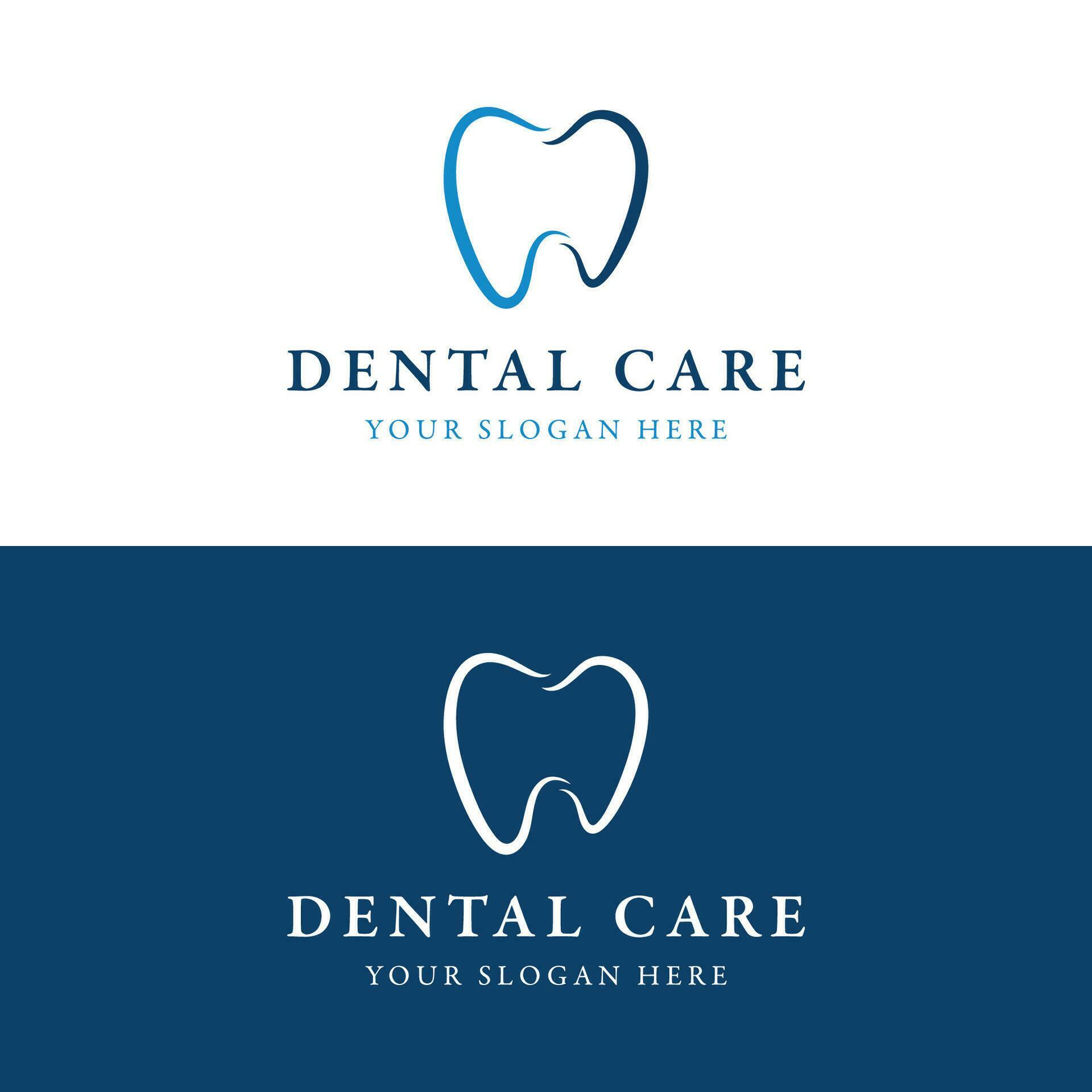 Creative dental abstract logo template design. Logo for dentist, clinic