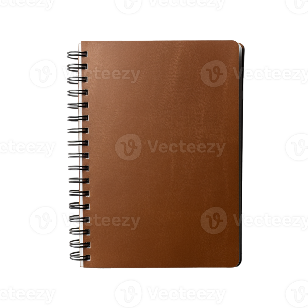 AI Generative notebook dairy  on transparent background notebook dairy  on transparent background AI generative png