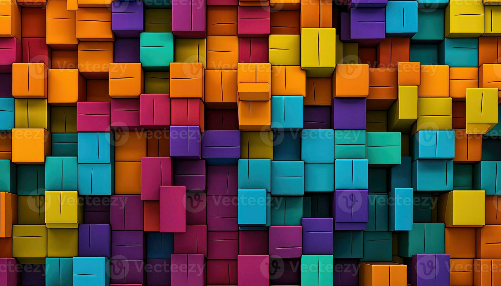 Exploring the Beauty of Random Abstract Forms AI generated photo