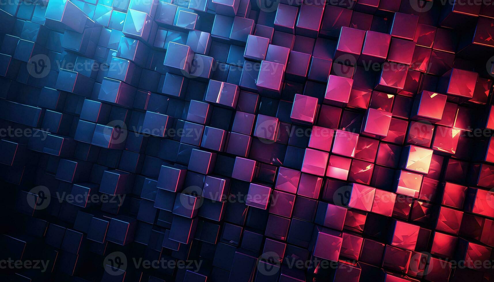 Exploring the Beauty of Random Abstract Forms AI generated photo