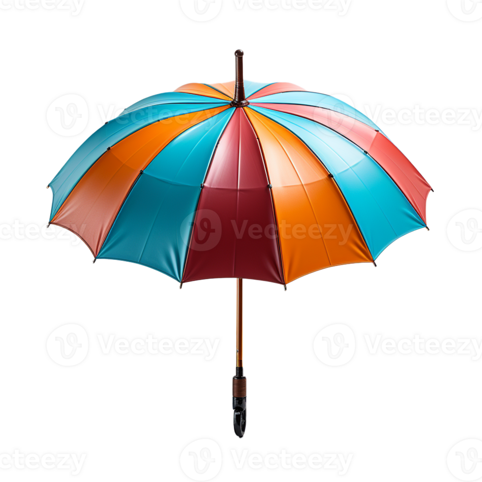AI Generative umbrella on transparent background  AI generative png