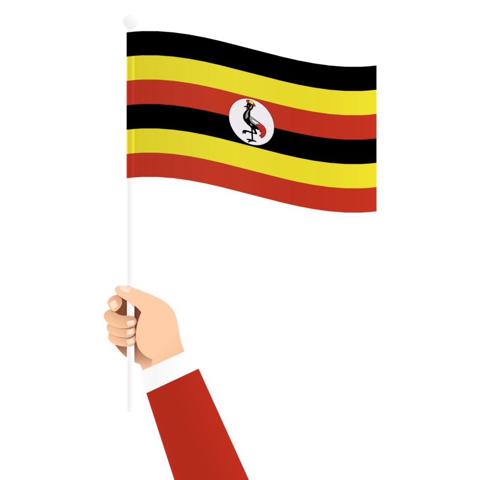 Hand halten Hand halten National Flagge isoliert transparent einfach Illustration National Flagge isoliert transparent einfach Illustration png