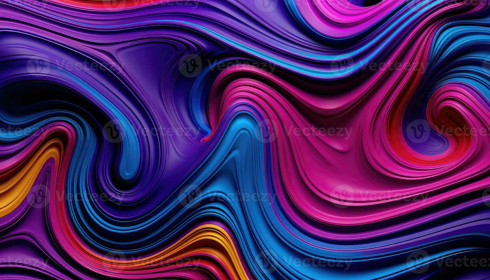 Abstract Chaos A Canvas of Random Shapes AI generated photo