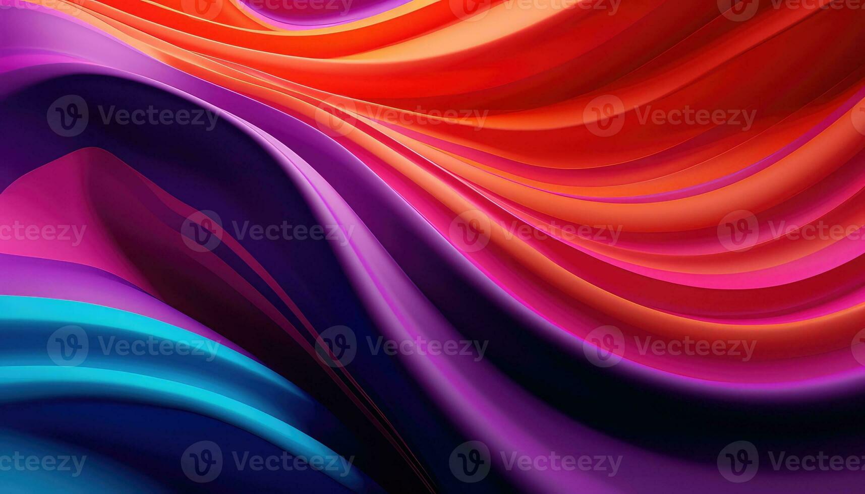 Abstract Chaos A Canvas of Random Shapes AI generated photo