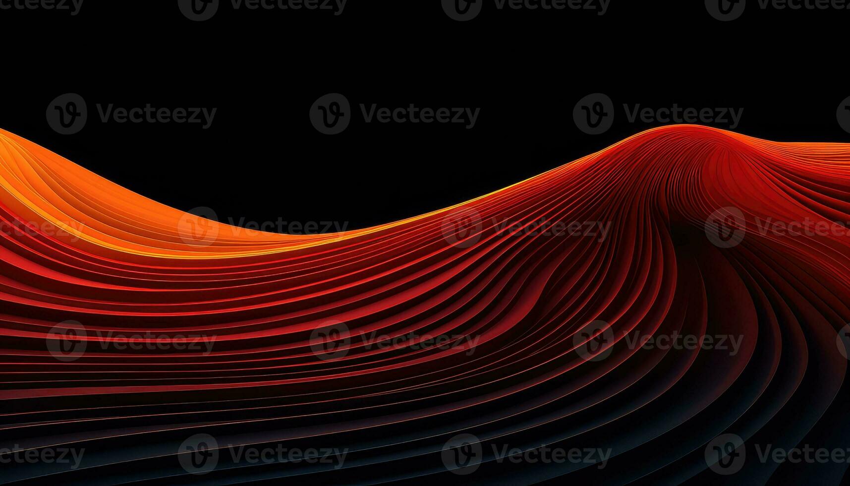 Abstract Chaos A Canvas of Random Shapes AI generated photo