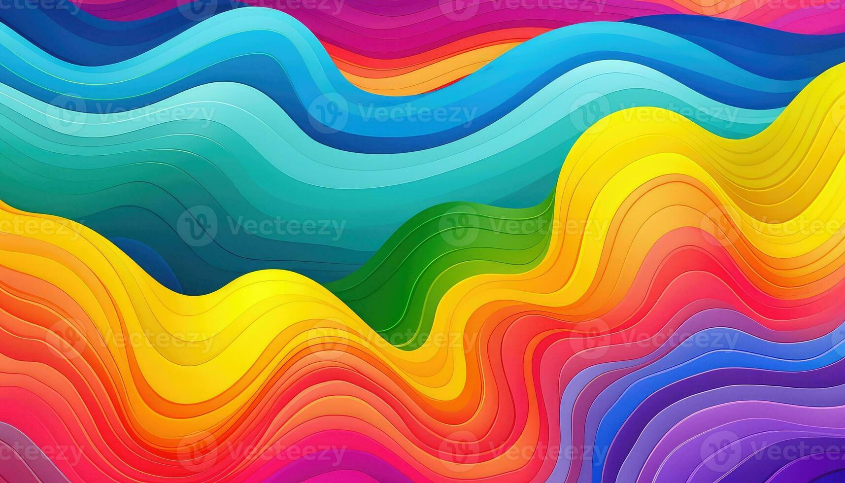 Abstract Shapes Unleashed A Display of Randomness AI generated photo