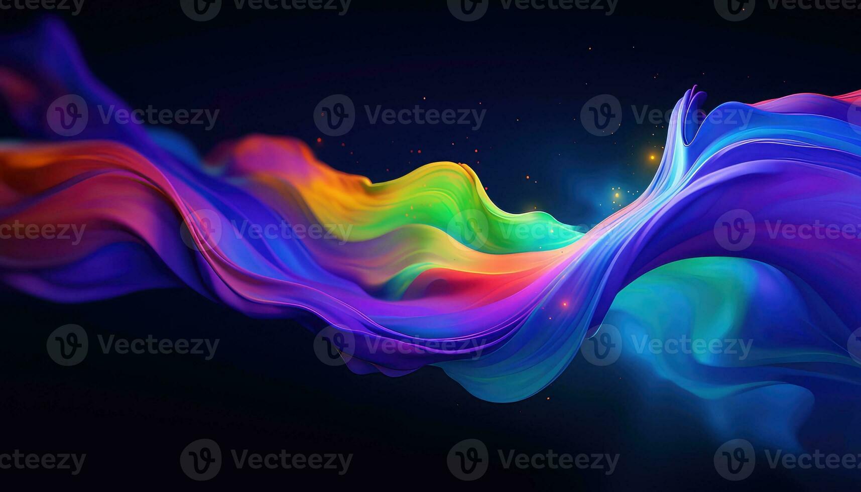 Abstract Shapes Unleashed A Display of Randomness AI generated photo