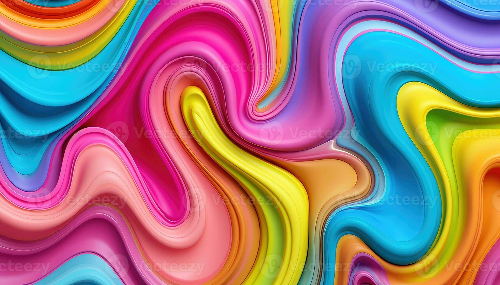 Abstract Shapes Unleashed A Display of Randomness AI generated photo