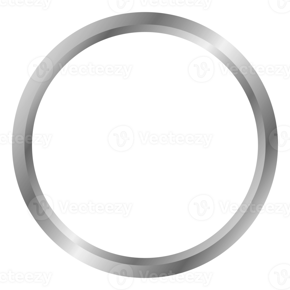silver circle png transparent 33266498 PNG