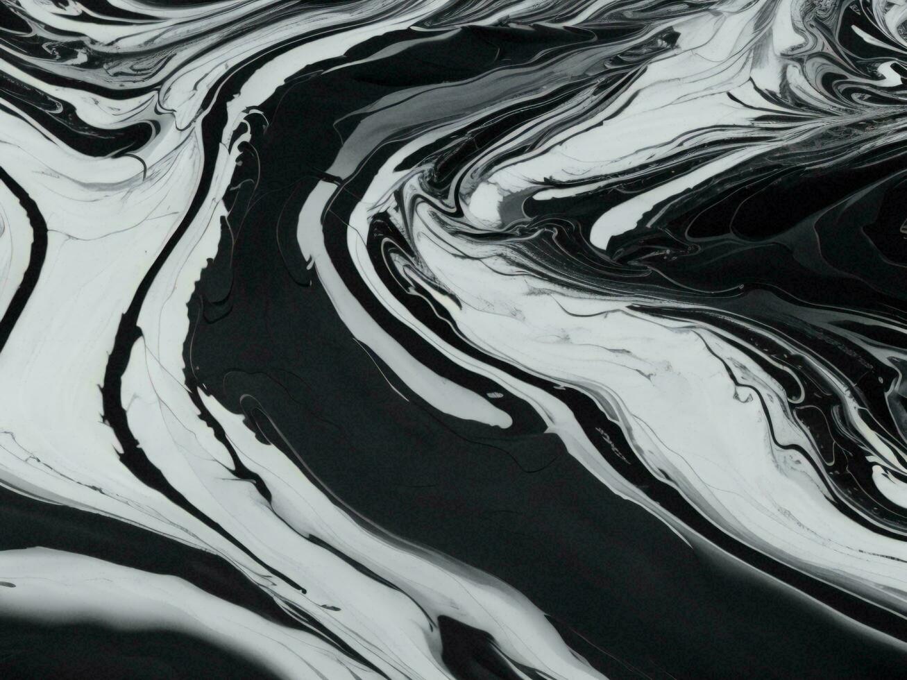 Black and white background texture of marble - AI Generative photo