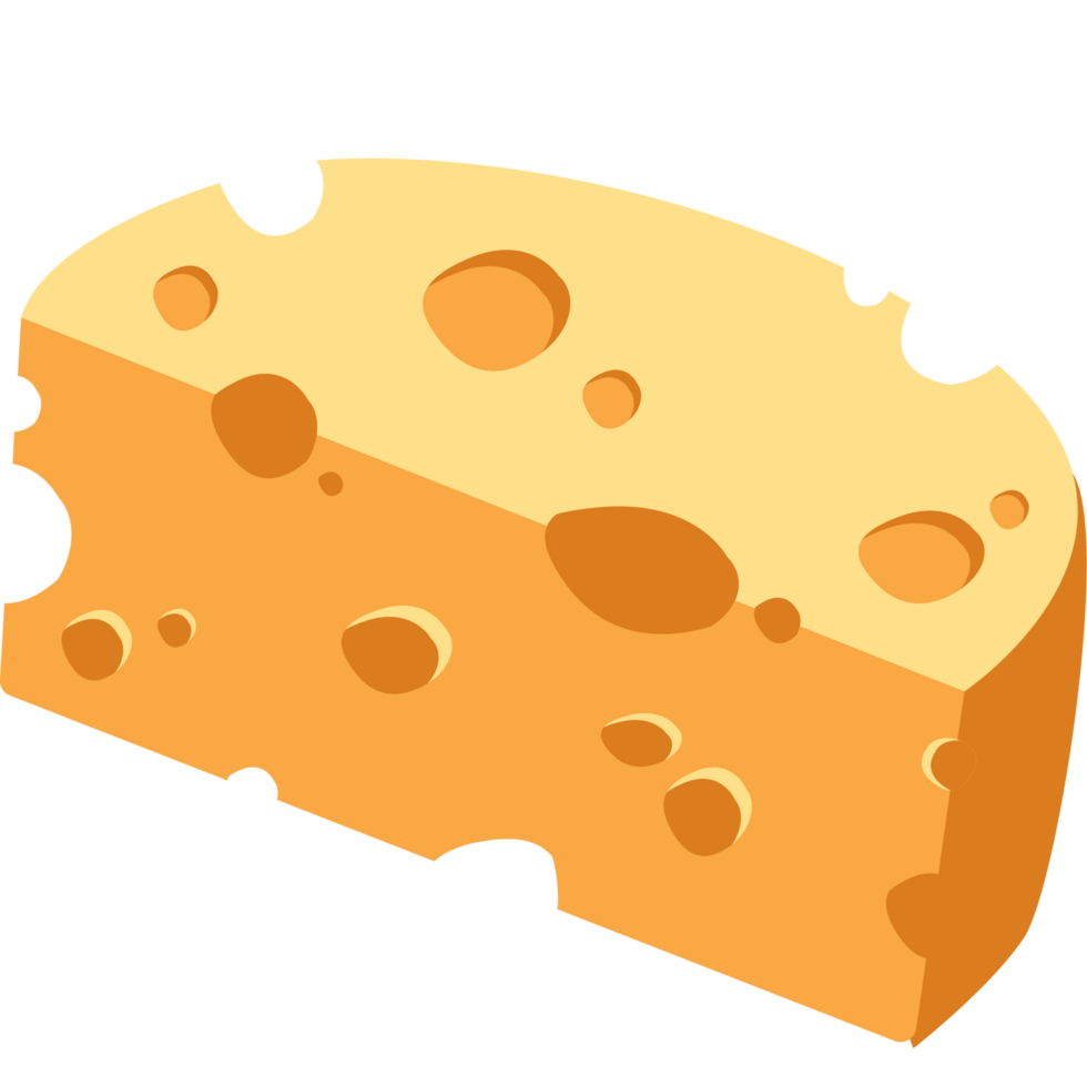 gratuito piatto illustrazione formaggio png