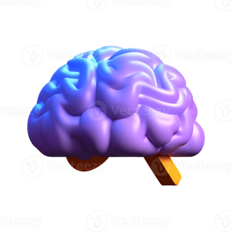 Brain Creativity Idea AI Generative png