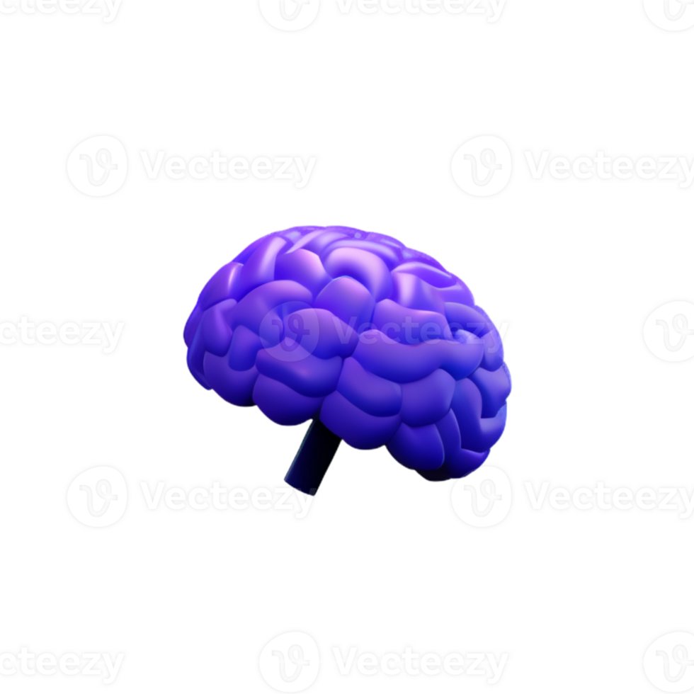 Brain Creativity Idea AI Generative png