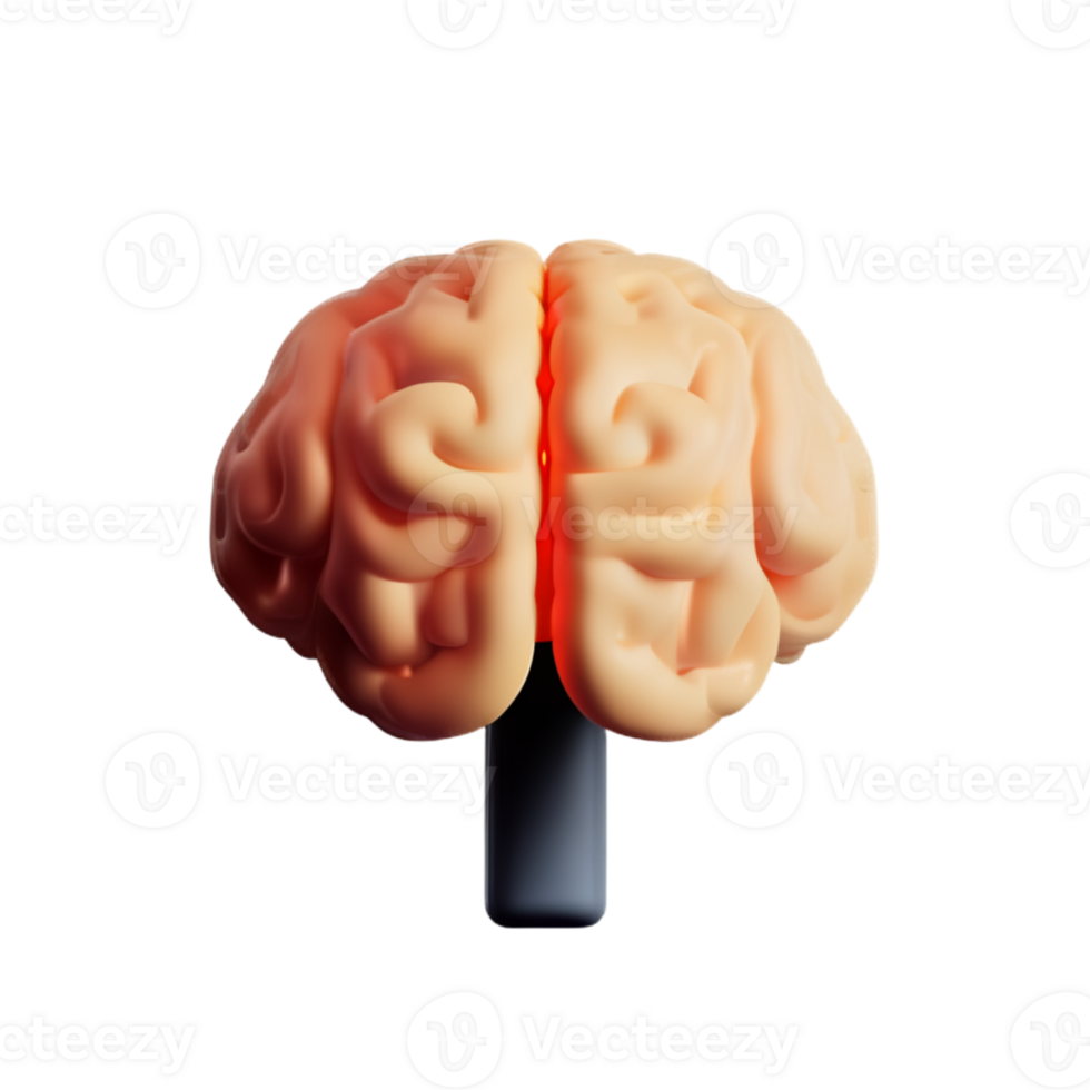 Brain Creativity Idea AI Generative png