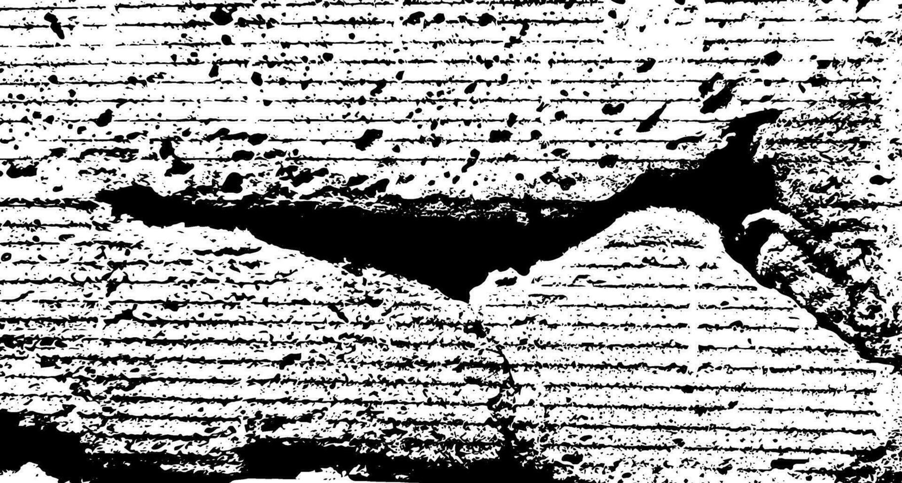 a black and white photo of a cracked wall, grunge texture, Grungy effect dirty, Overlay Distress, grunge texture, earthquake, vector