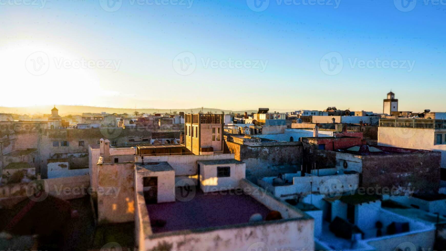 The buildings in the city photo