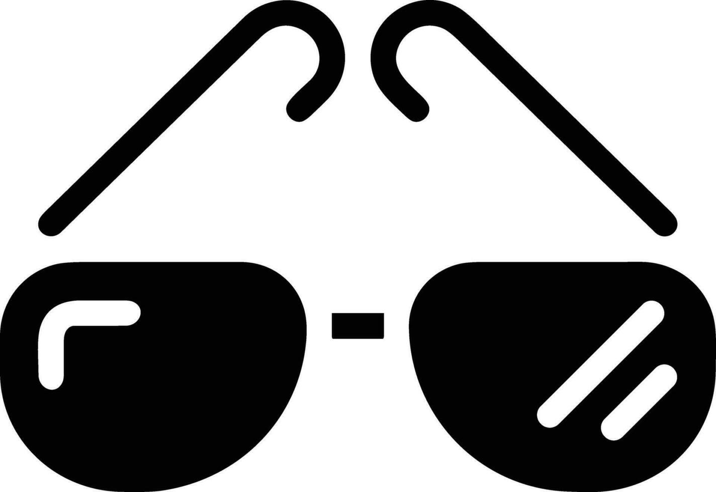 Glasses optical icon symbol image vector. Illustration of sunglasses protection eyesight graphic design image vector