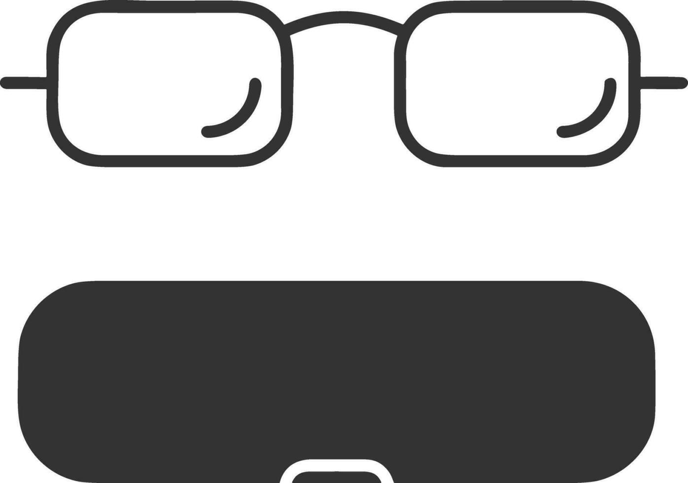 Glasses optical icon symbol image vector. Illustration of sunglasses protection eyesight graphic design image vector