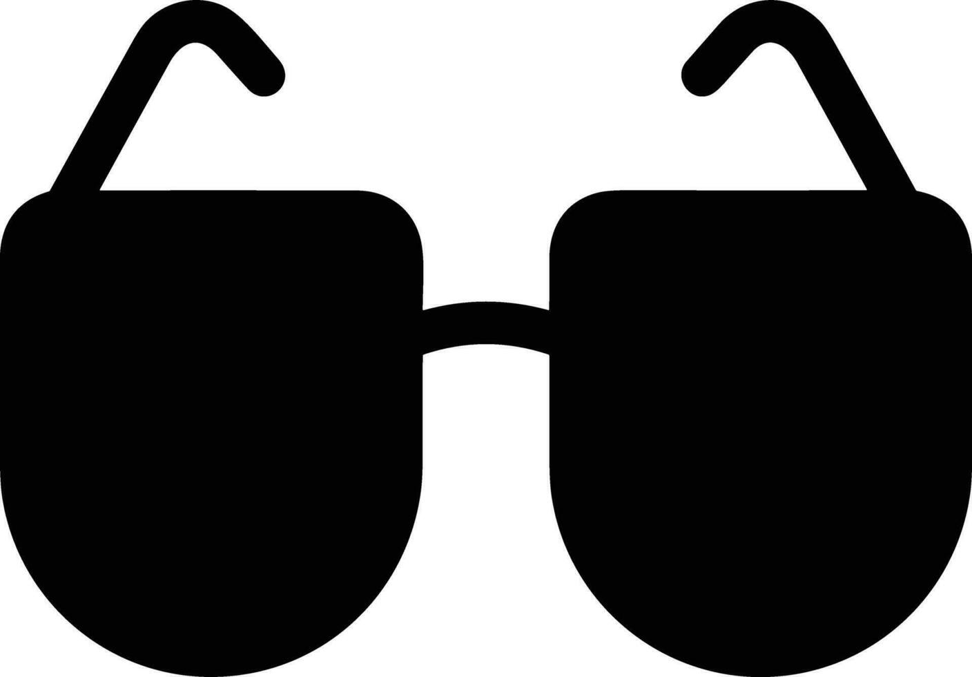 Glasses optical icon symbol image vector. Illustration of sunglasses protection eyesight graphic design image vector