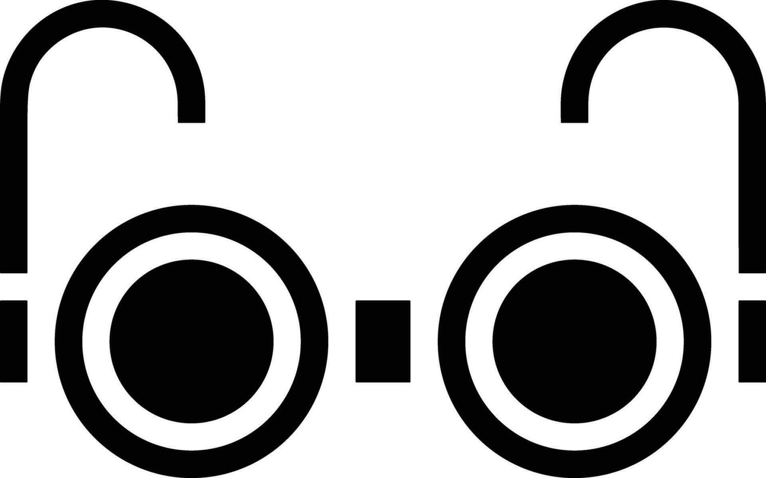 Glasses optical icon symbol image vector. Illustration of sunglasses protection eyesight graphic design image vector