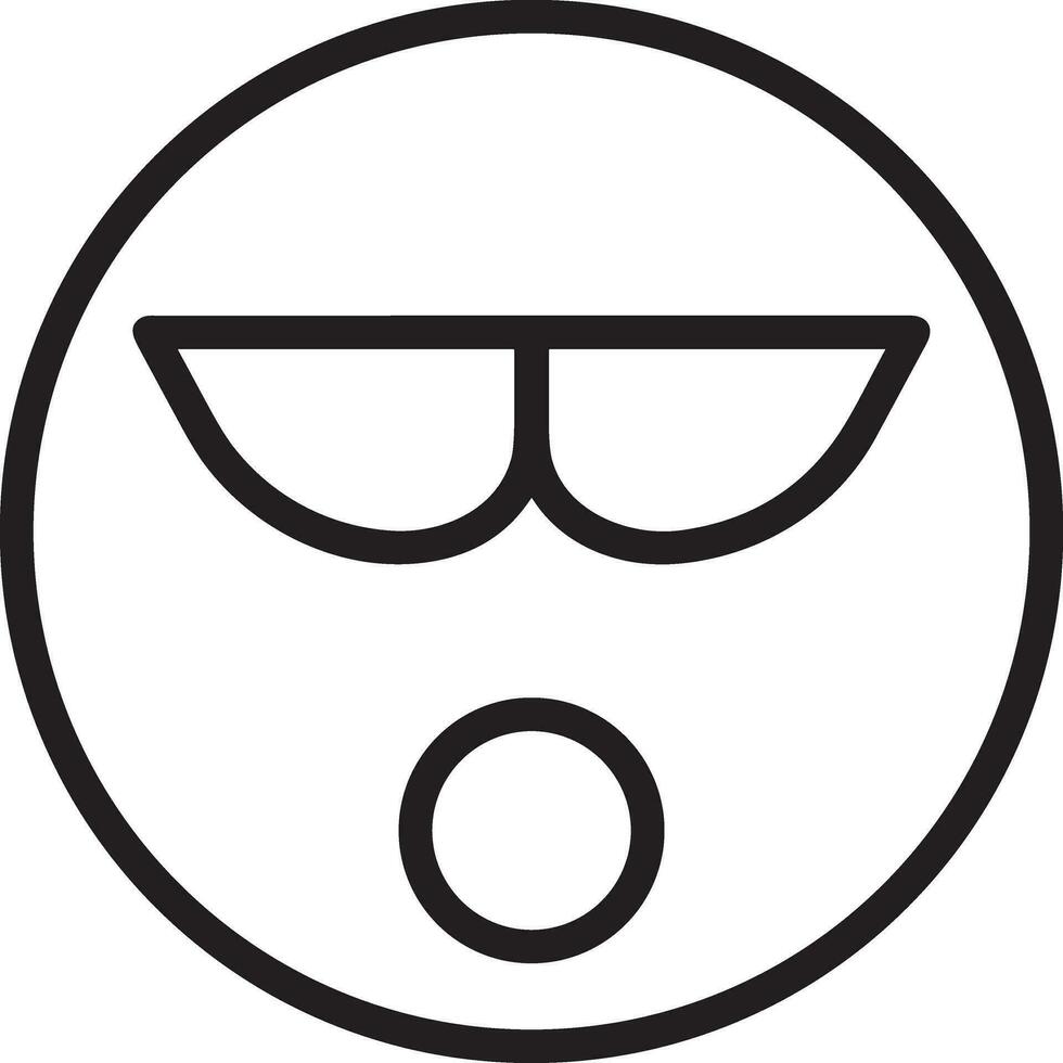 Glasses optical icon symbol image vector. Illustration of sunglasses protection eyesight graphic design image vector