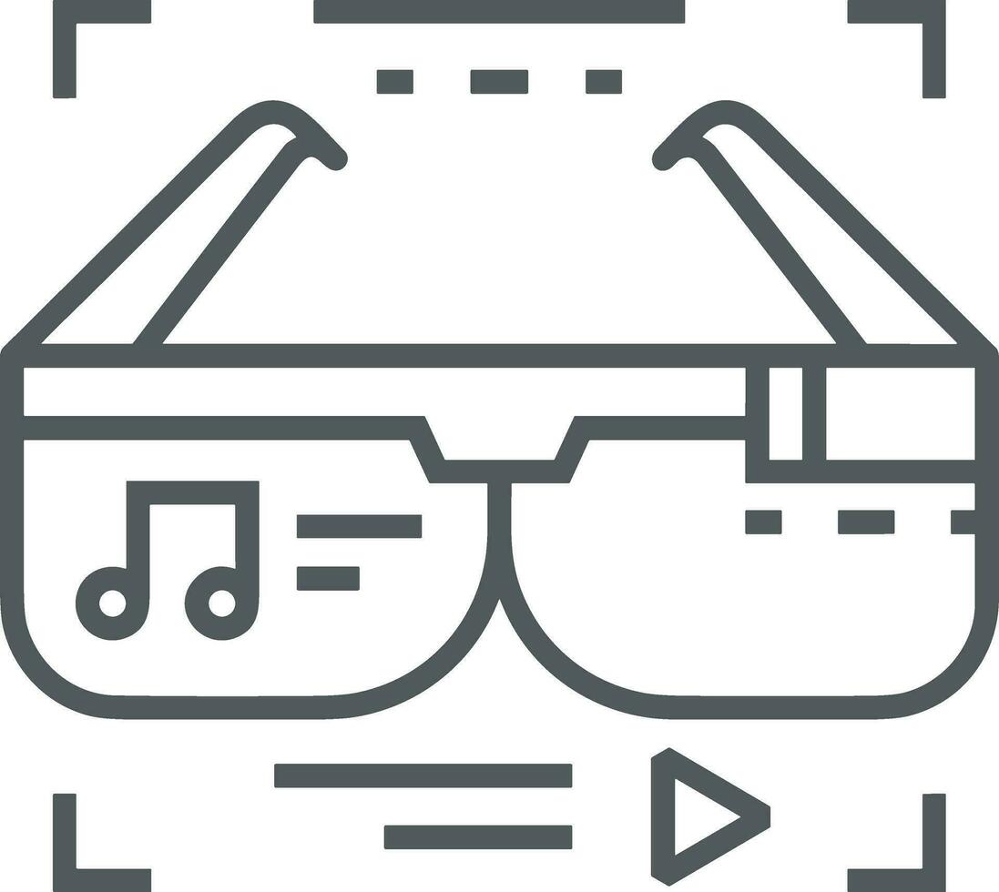 Glasses optical icon symbol image vector. Illustration of sunglasses protection eyesight graphic design image vector