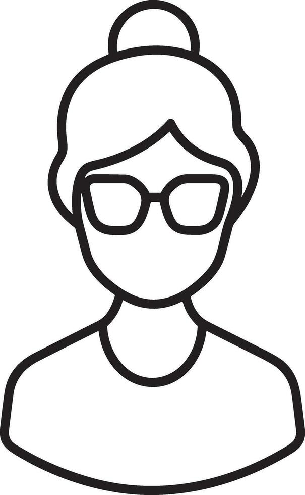 Glasses optical icon symbol image vector. Illustration of sunglasses protection eyesight graphic design image vector