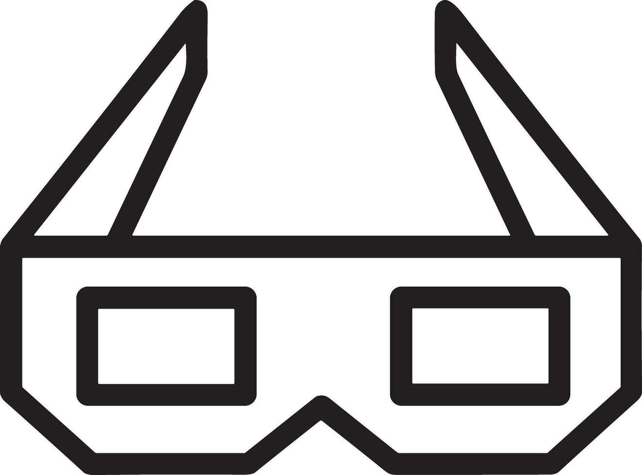Glasses optical icon symbol image vector. Illustration of sunglasses protection eyesight graphic design image vector