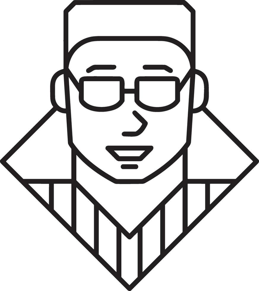 Glasses optical icon symbol image vector. Illustration of sunglasses protection eyesight graphic design image vector