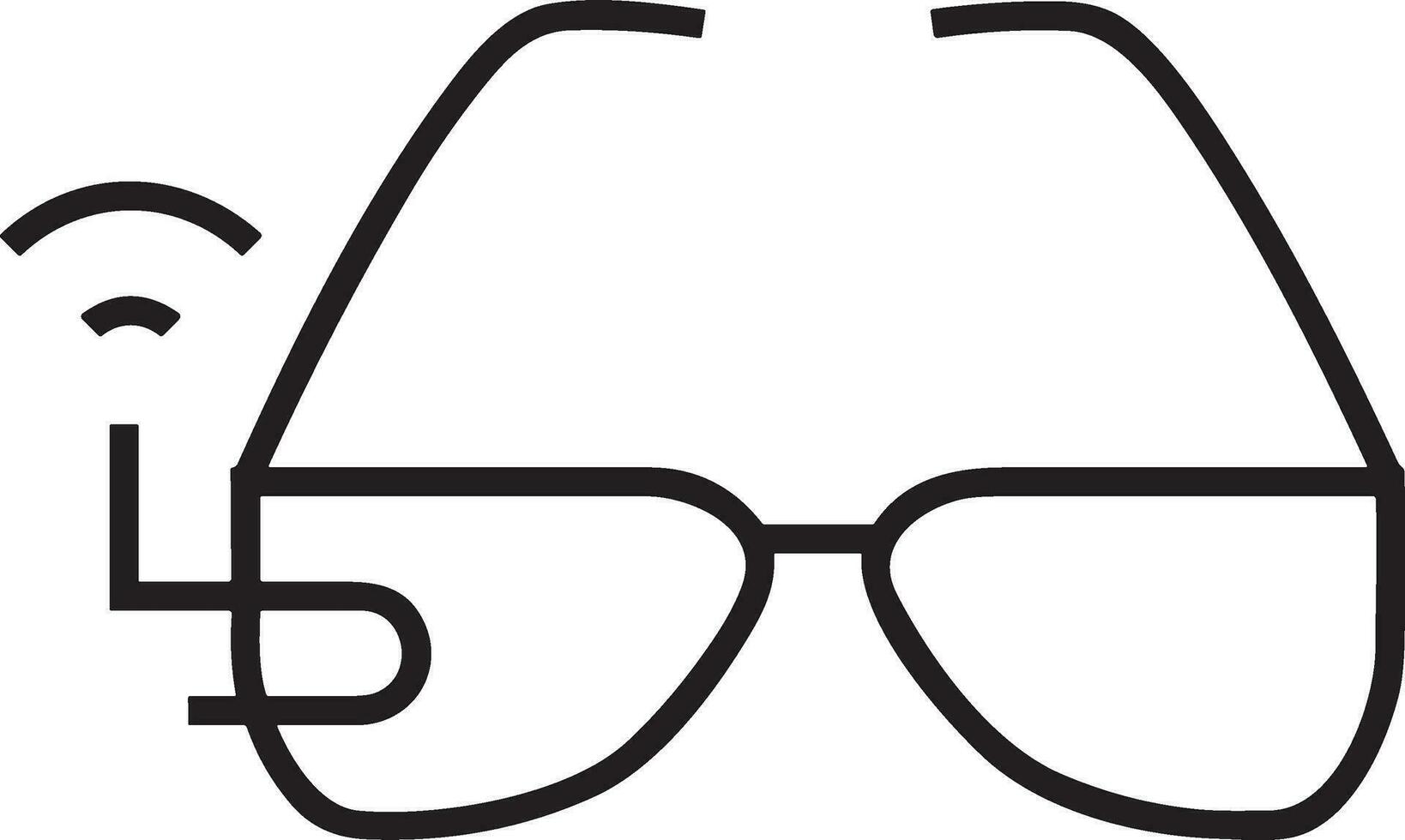 Glasses optical icon symbol image vector. Illustration of sunglasses protection eyesight graphic design image vector